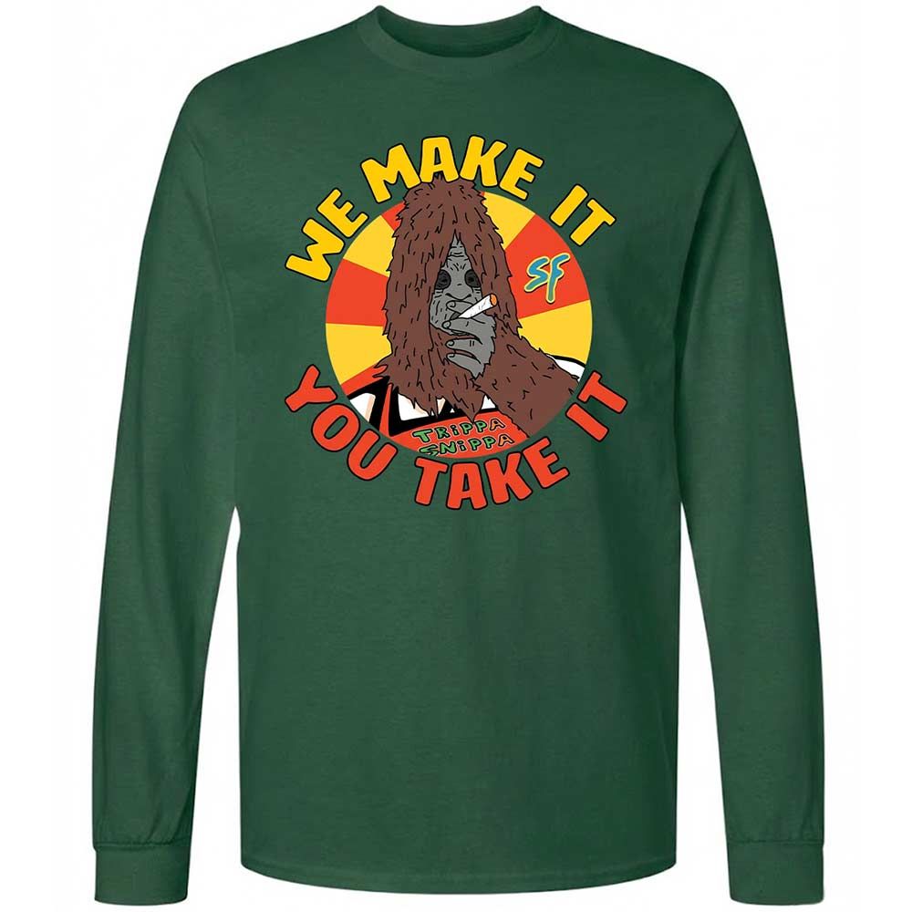 Long Sleeve T-Shirt - DH5LTXMV - Forest Green - 14