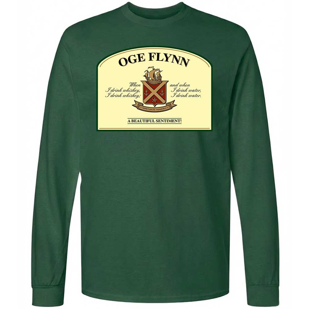 When I drink whiskey, when I drink water - Forest Green - 14