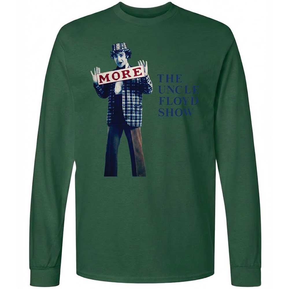Long Sleeve T-Shirt - Y99SUHXW - Forest Green - 14