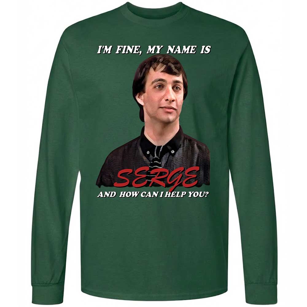 Long Sleeve T-Shirt - EJ3YVRL9 - Forest Green - 14