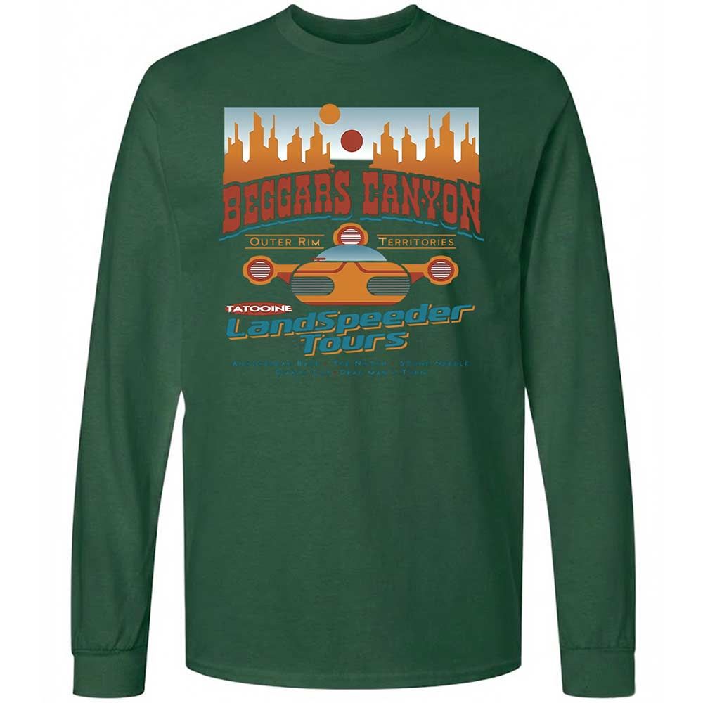 Long Sleeve T-Shirt - 696JJBX7 - Forest Green - 14