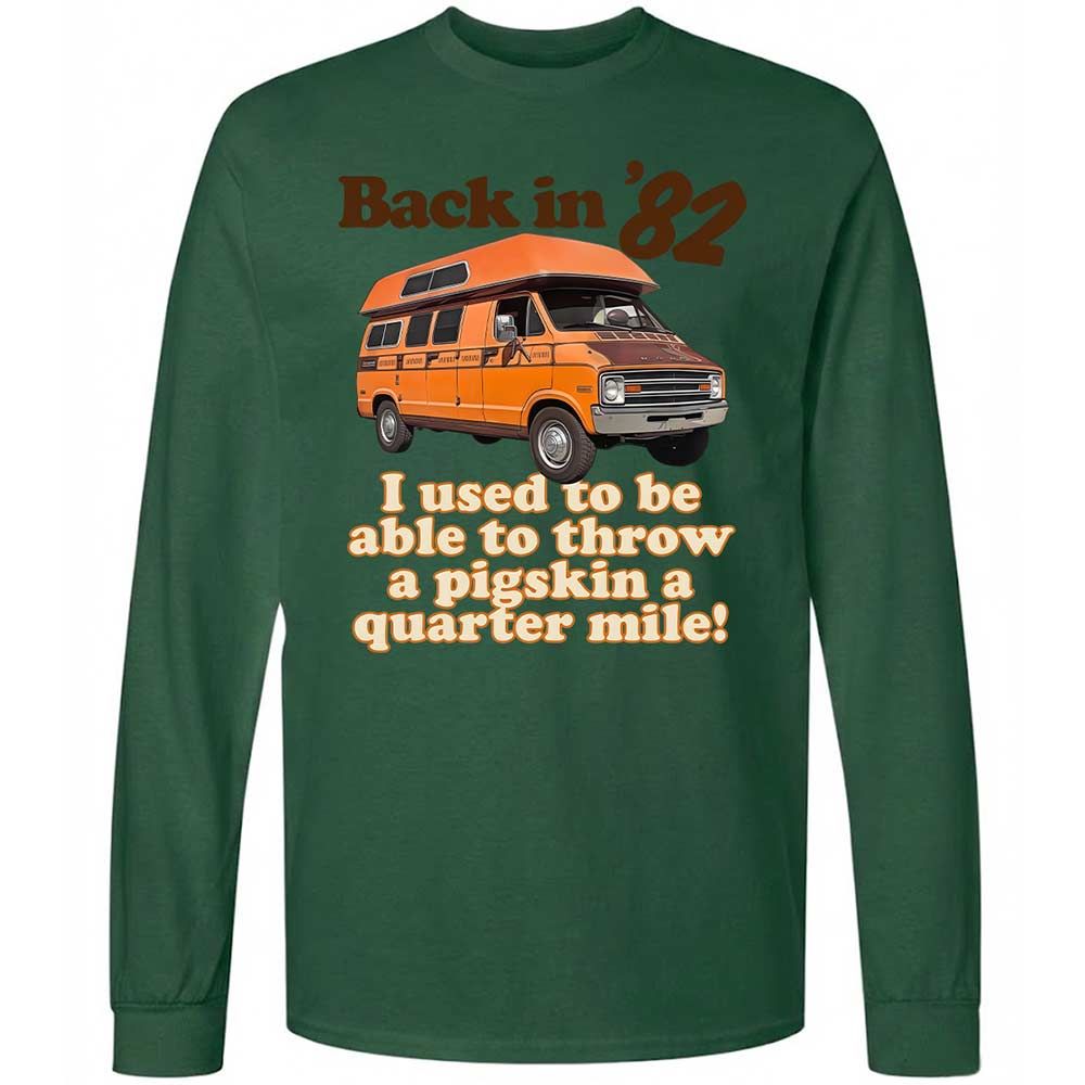 Long Sleeve T-Shirt - HDJG35UD - Forest Green - 14