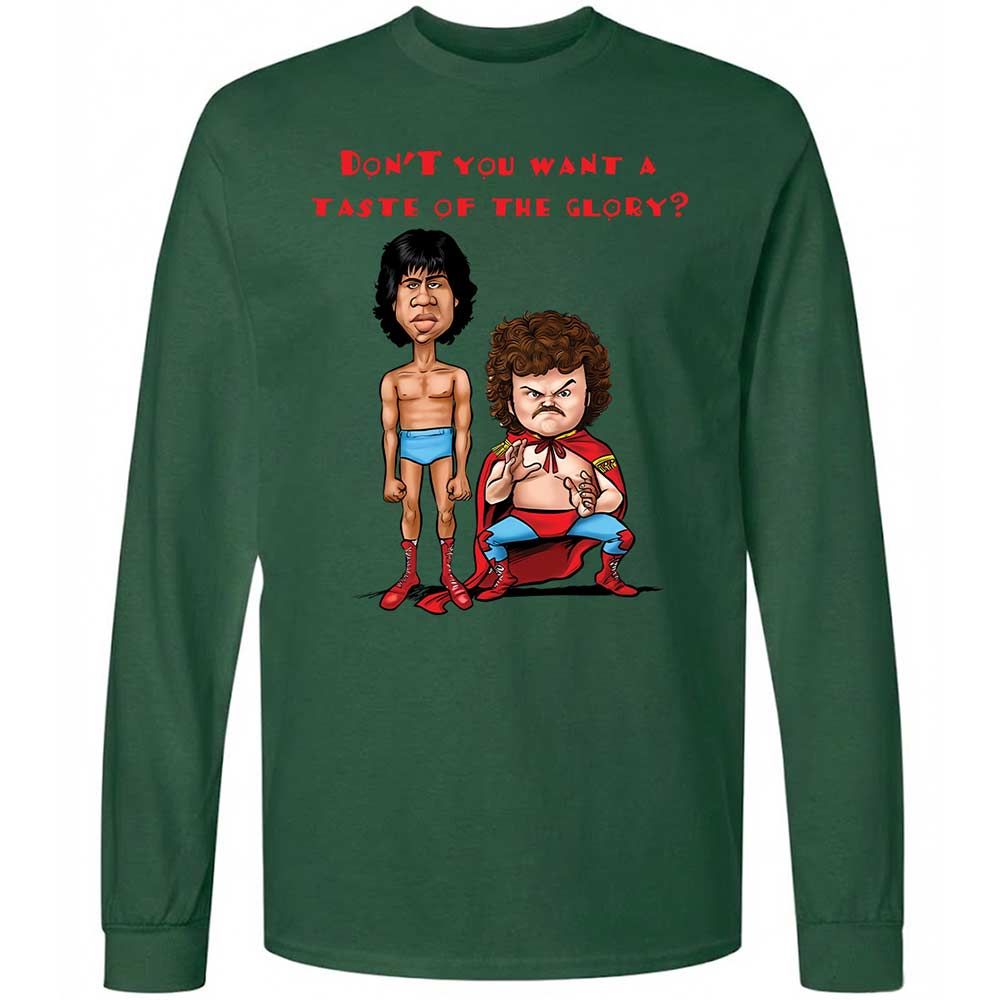 Long Sleeve T-Shirt - N4F6B9BY - Forest Green - 14