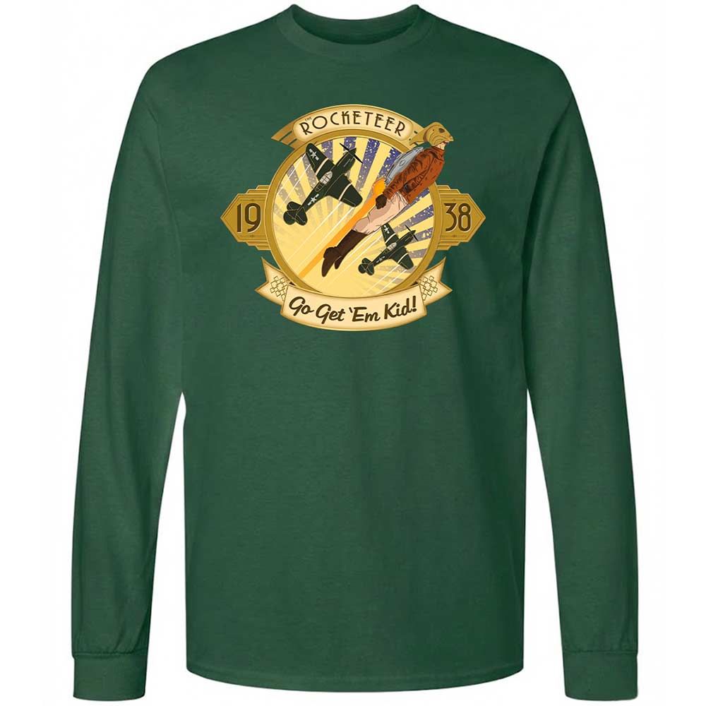 Go Get 'Em Kid - Forest Green - 14