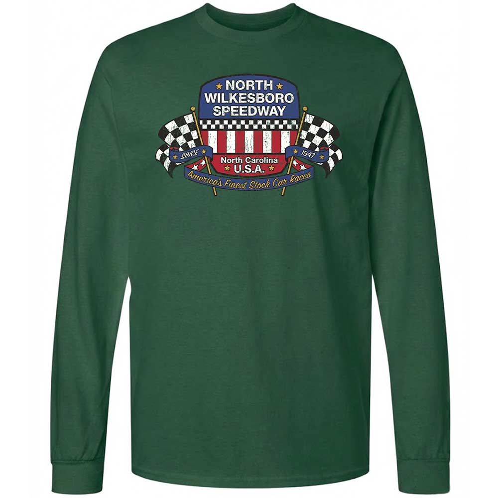 Long Sleeve T-Shirt - J9VMHLNY - Forest Green - 14