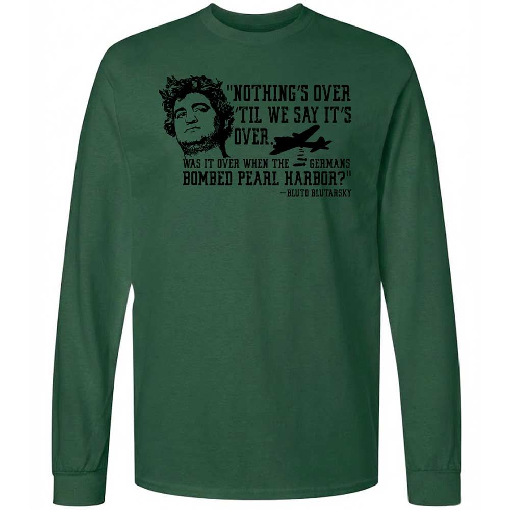 Long Sleeve T-Shirt - QN3EK32A - Forest Green - 14