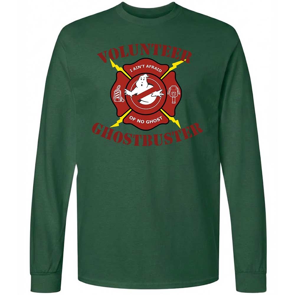 Long Sleeve T-Shirt - AJD93XXV - Forest Green - 14