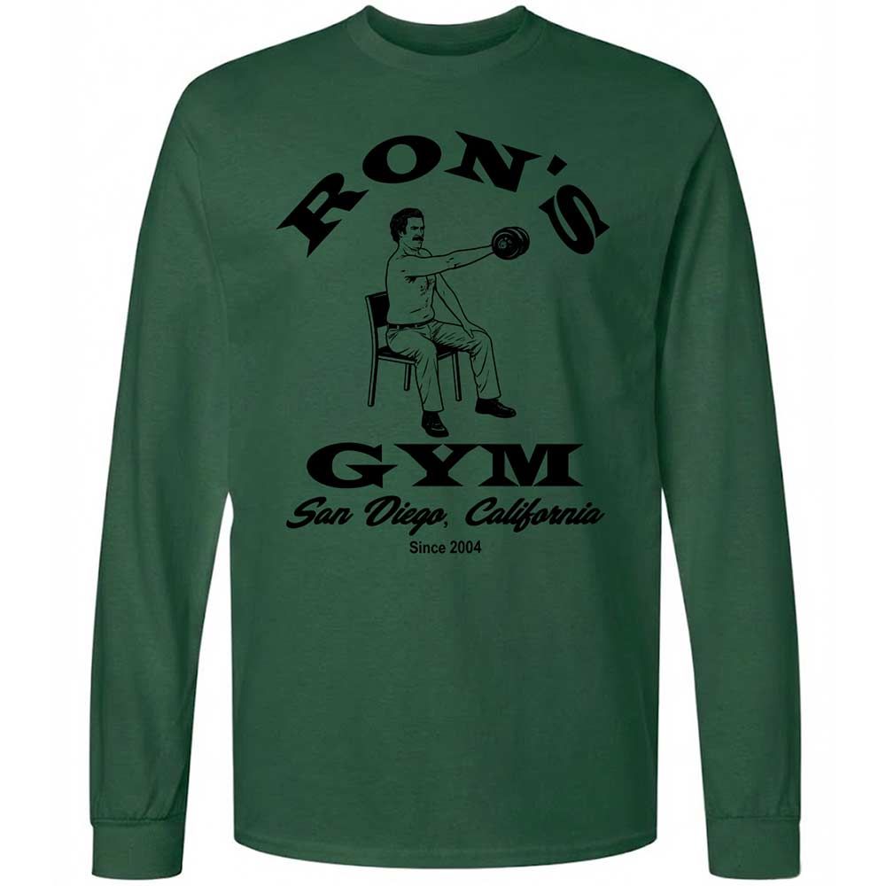 Long Sleeve T-Shirt - CSV8VESM - Forest Green - 14