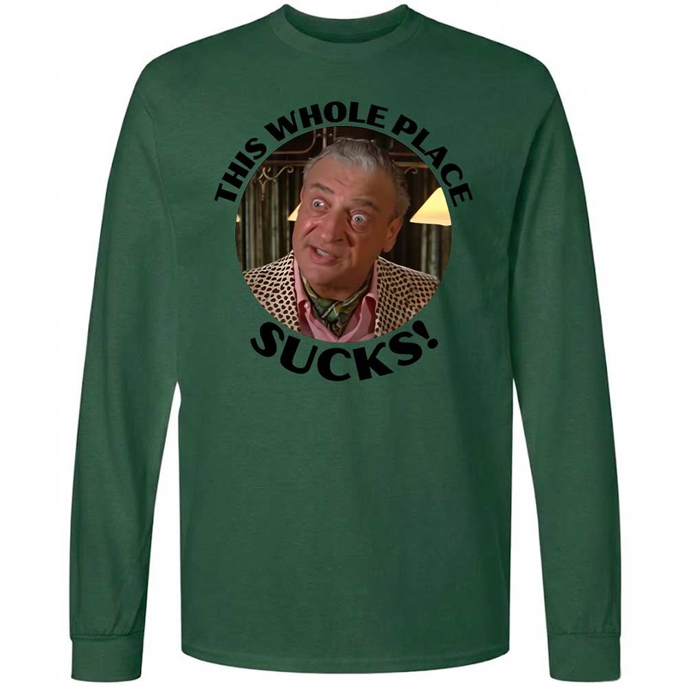 Long Sleeve T-Shirt - BL1XKS9F - Forest Green - 14
