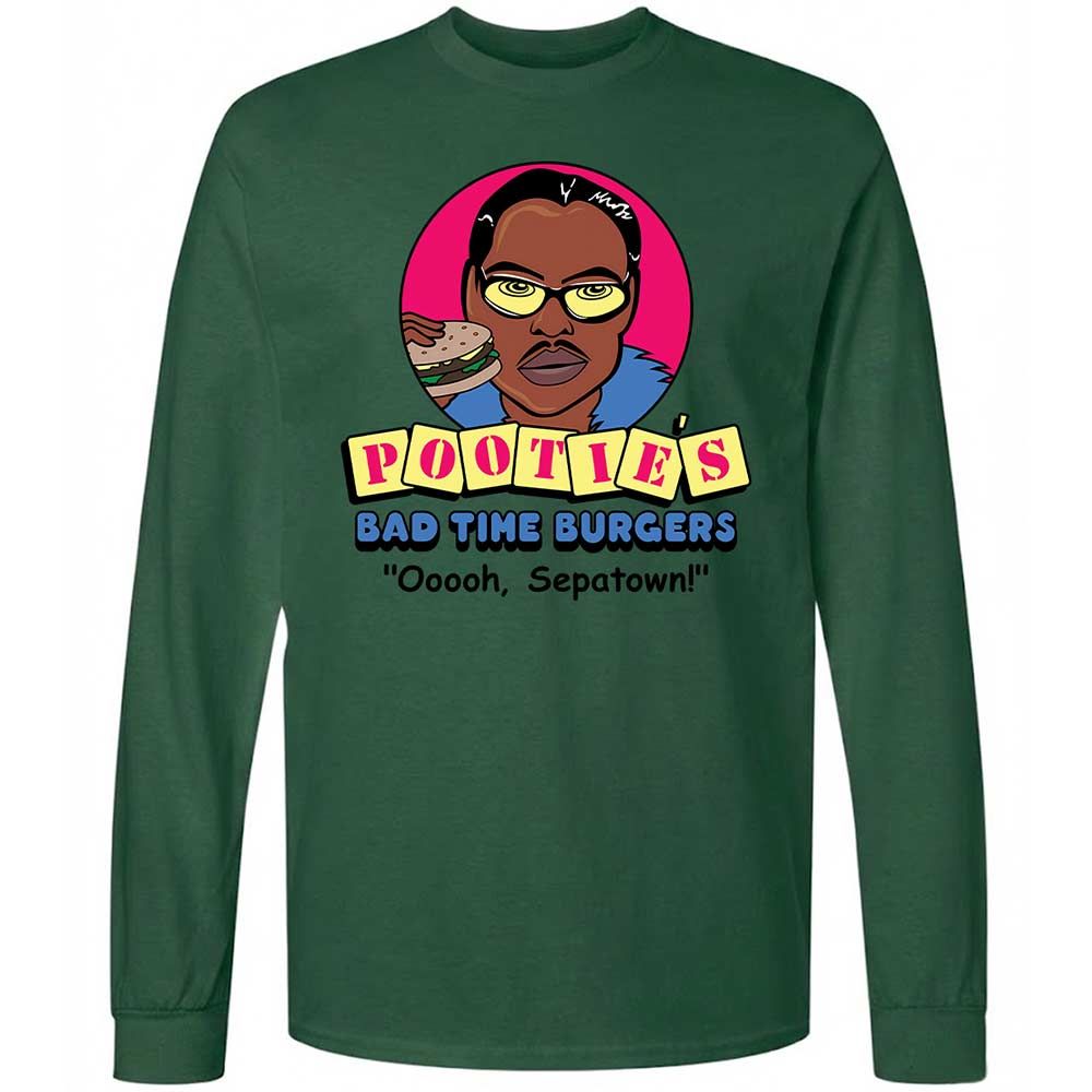 Pootie's Bad Time Burgers - Forest Green - 14