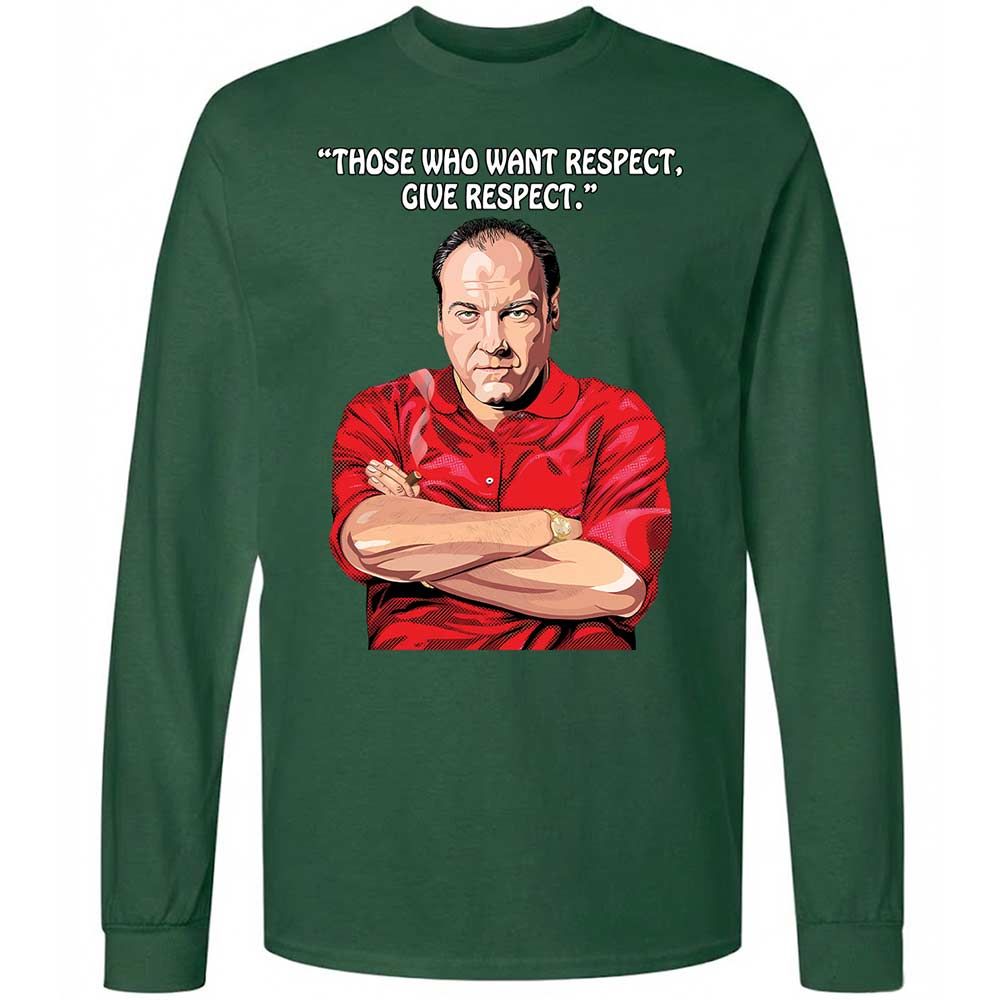 Long Sleeve T-Shirt - T7E9W3SP - Forest Green - 14