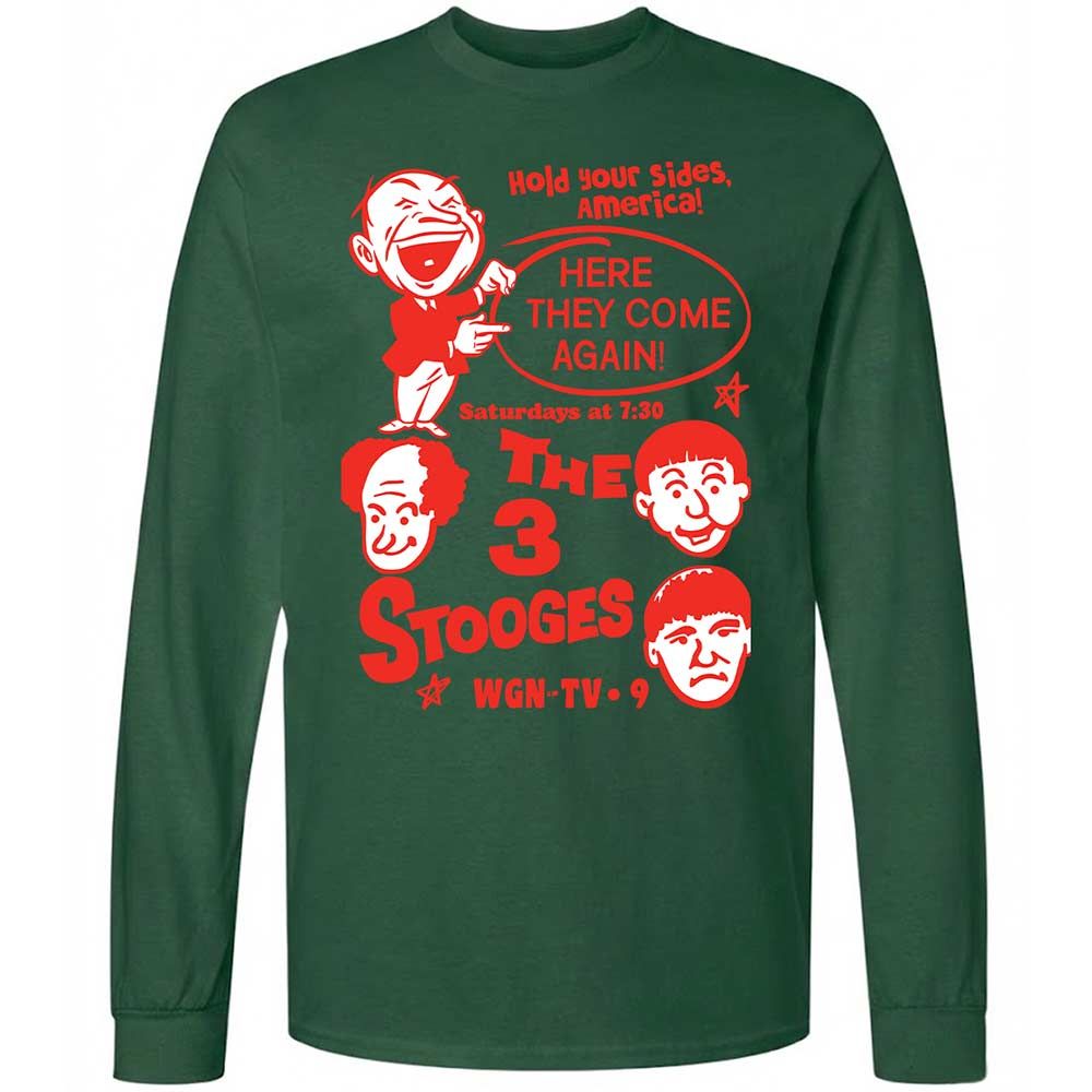 The 3 Stooges - Forest Green - 14