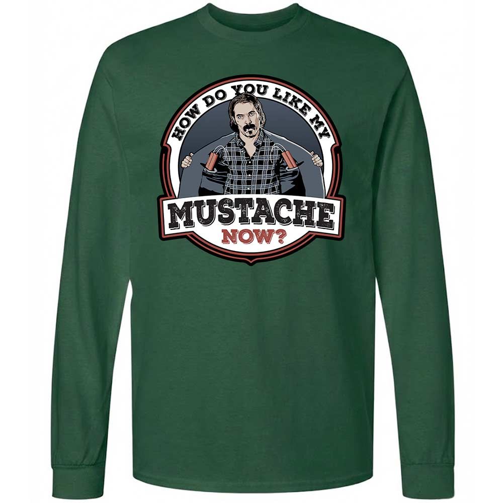 Long Sleeve T-Shirt - CS3XJPJY - Forest Green - 14