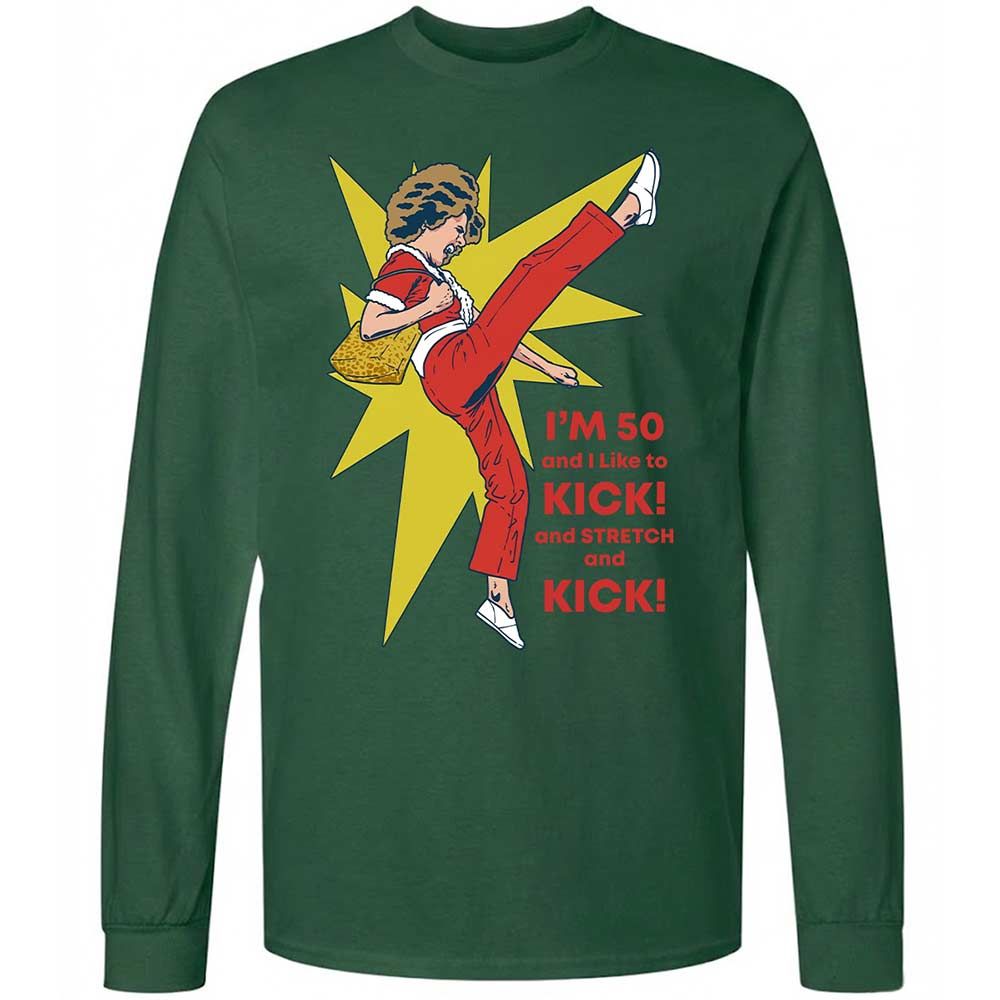 Long Sleeve T-Shirt - WKL347E9 - Forest Green - 14