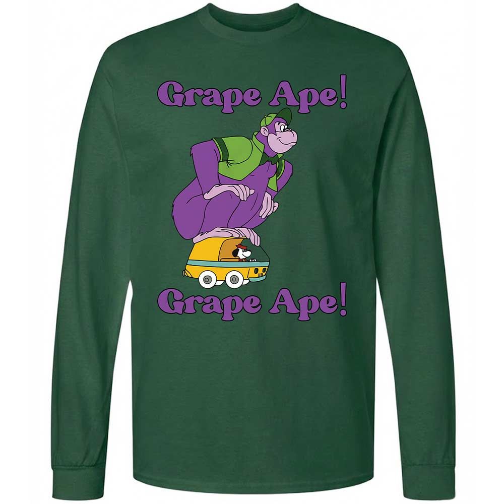 Long Sleeve T-Shirt - LCPZRXMR - Forest Green - 14