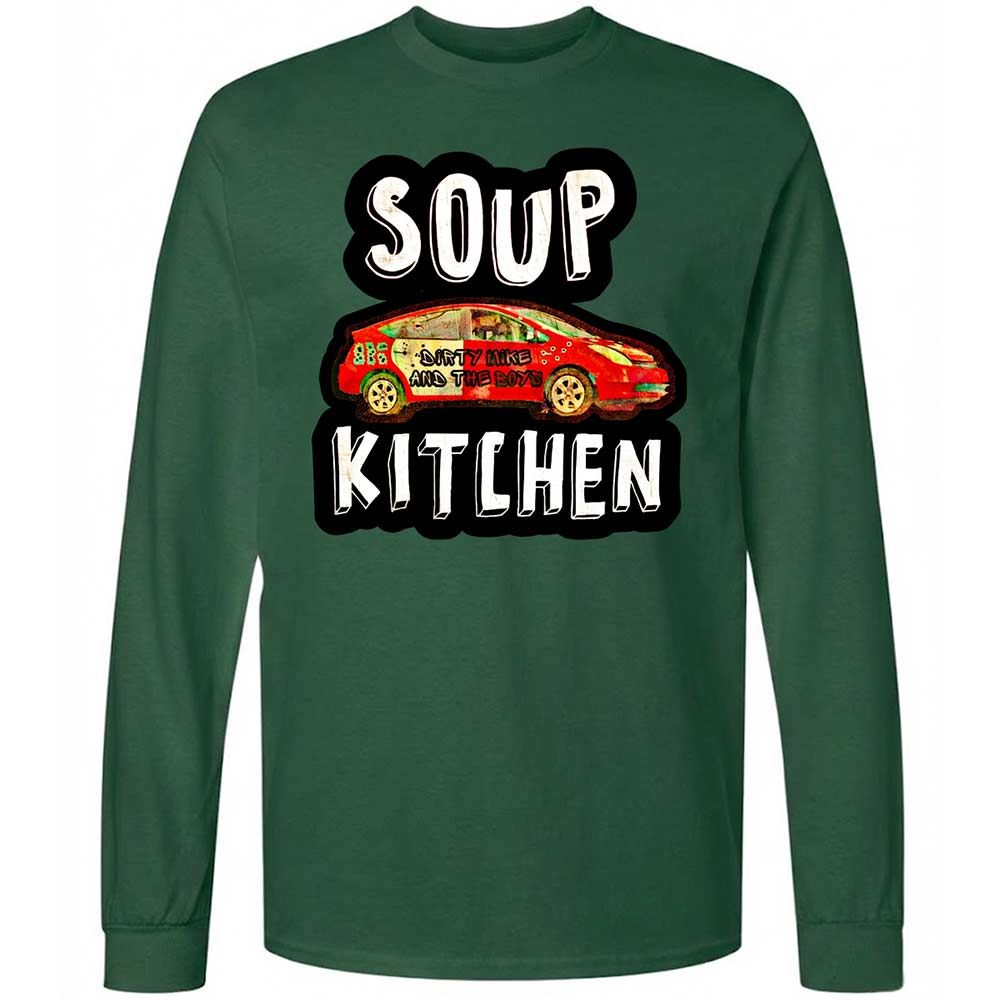 Long Sleeve T-Shirt - CT2FRFE6 - Forest Green - 14