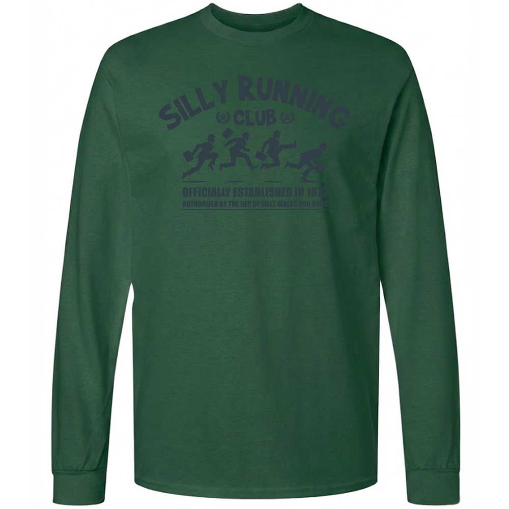 Long Sleeve T-Shirt - 3F7FGZJP - Forest Green - 14