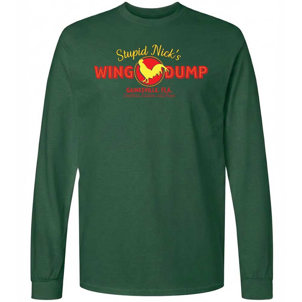 Stupid Nick's Wing Dump - Forest Green - 14