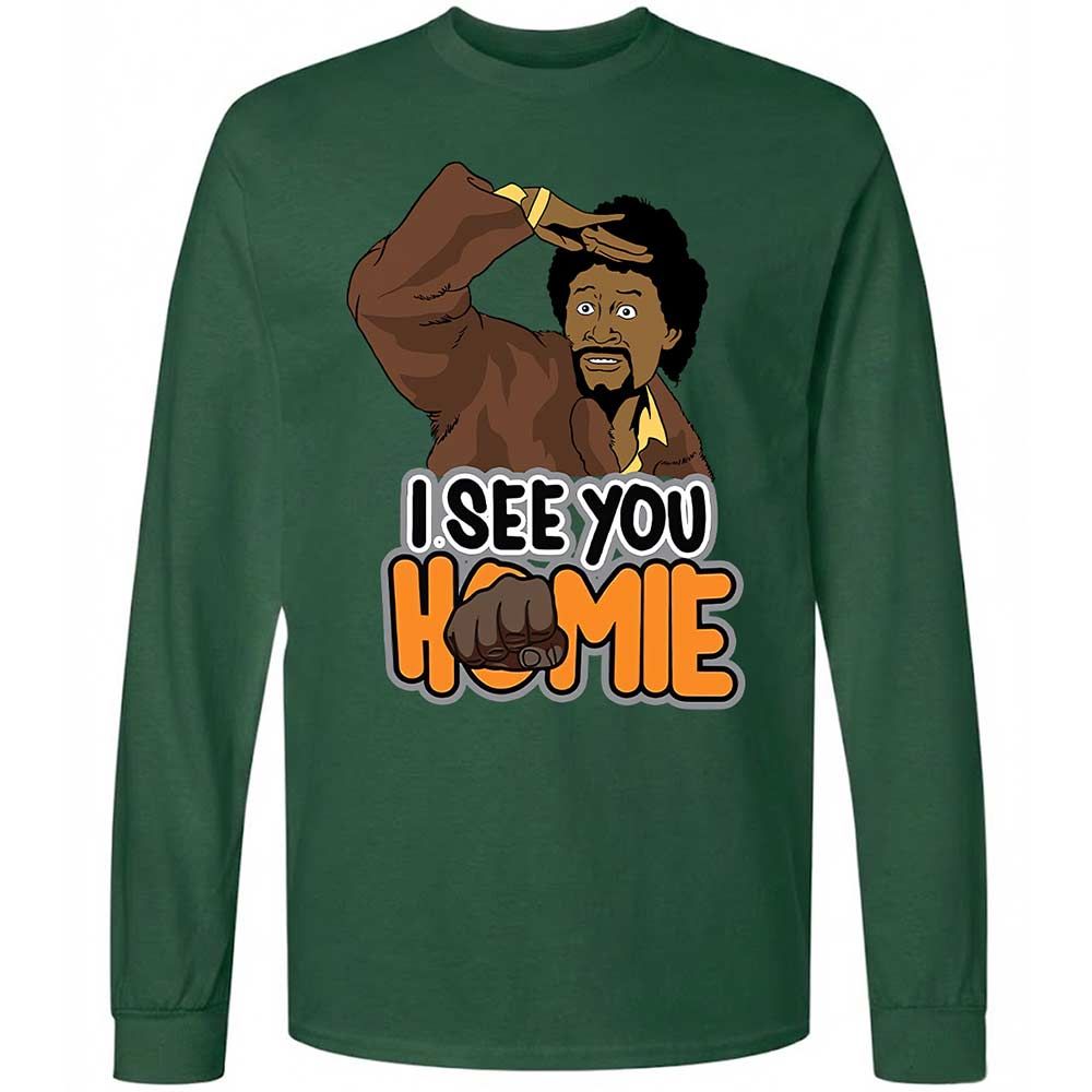 Long Sleeve T-Shirt - Z343X8BW - Forest Green - 14