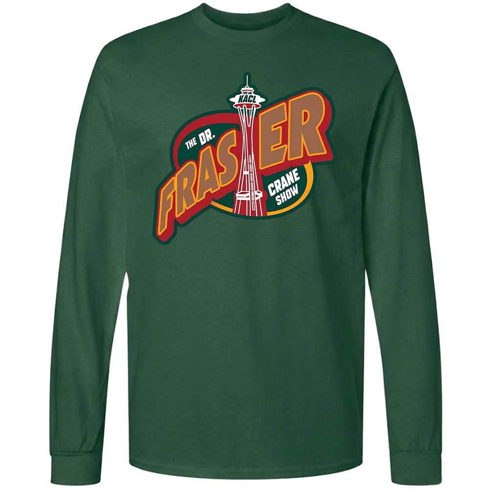 Long Sleeve T-Shirt - QPWD2G9K - Forest Green - 14