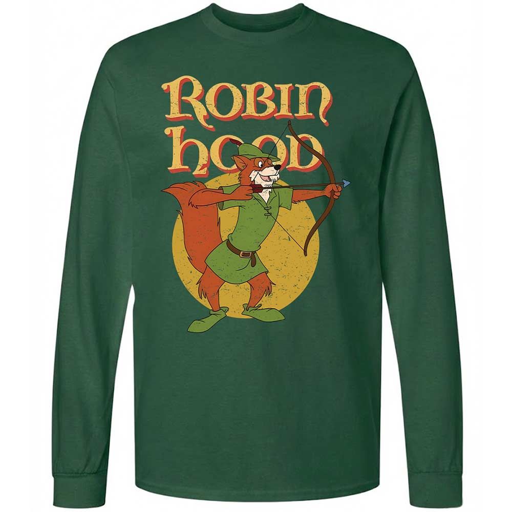 Long Sleeve T-Shirt - 8ZKNL9RP - Forest Green - 14