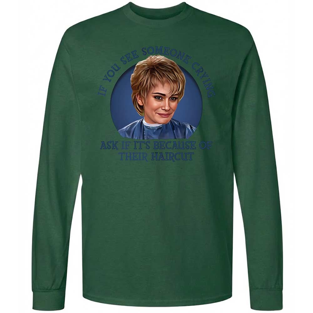 Long Sleeve T-Shirt - LB1TMPKZ - Forest Green - 14