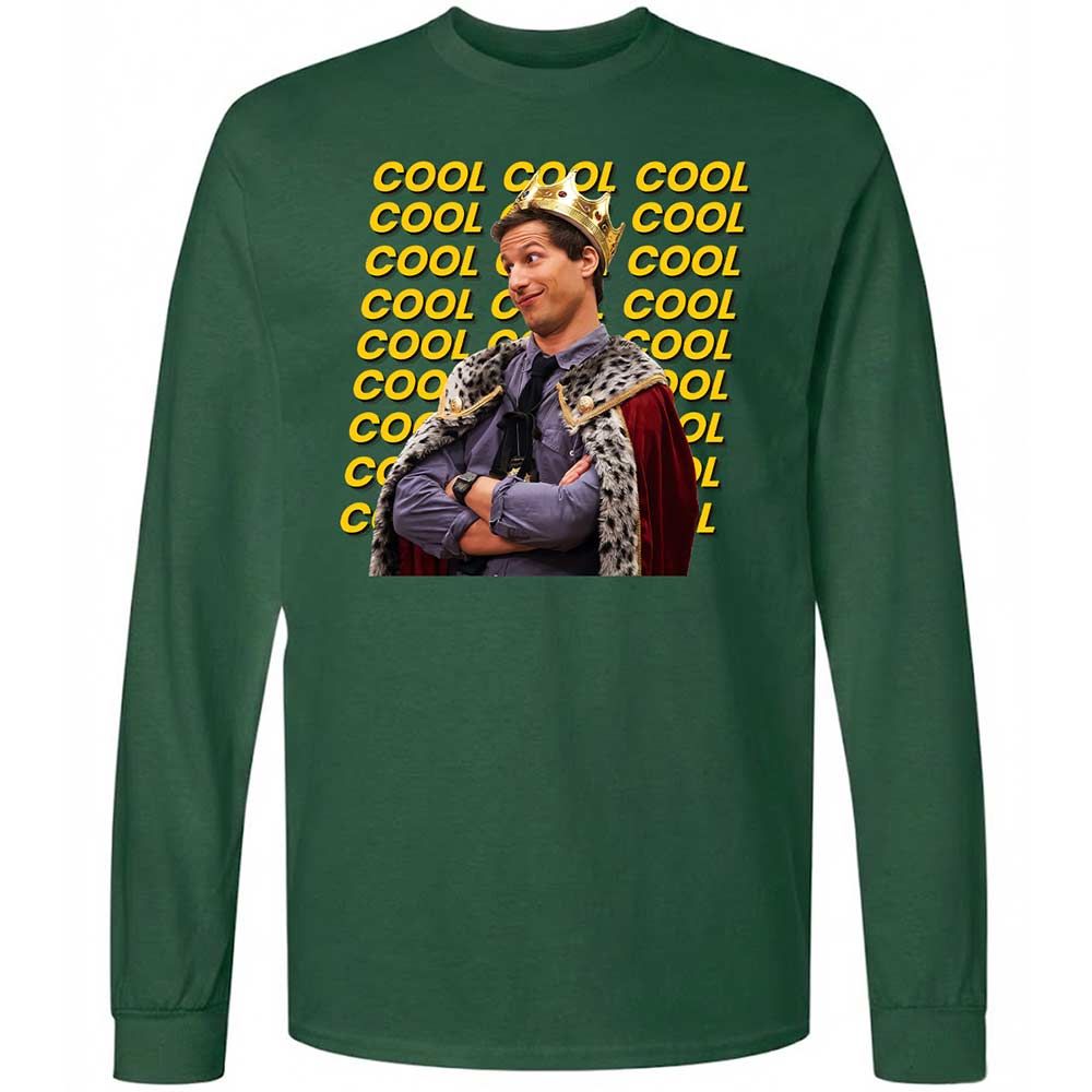 Long Sleeve T-Shirt - 8Z8QPF7X - Forest Green - 14