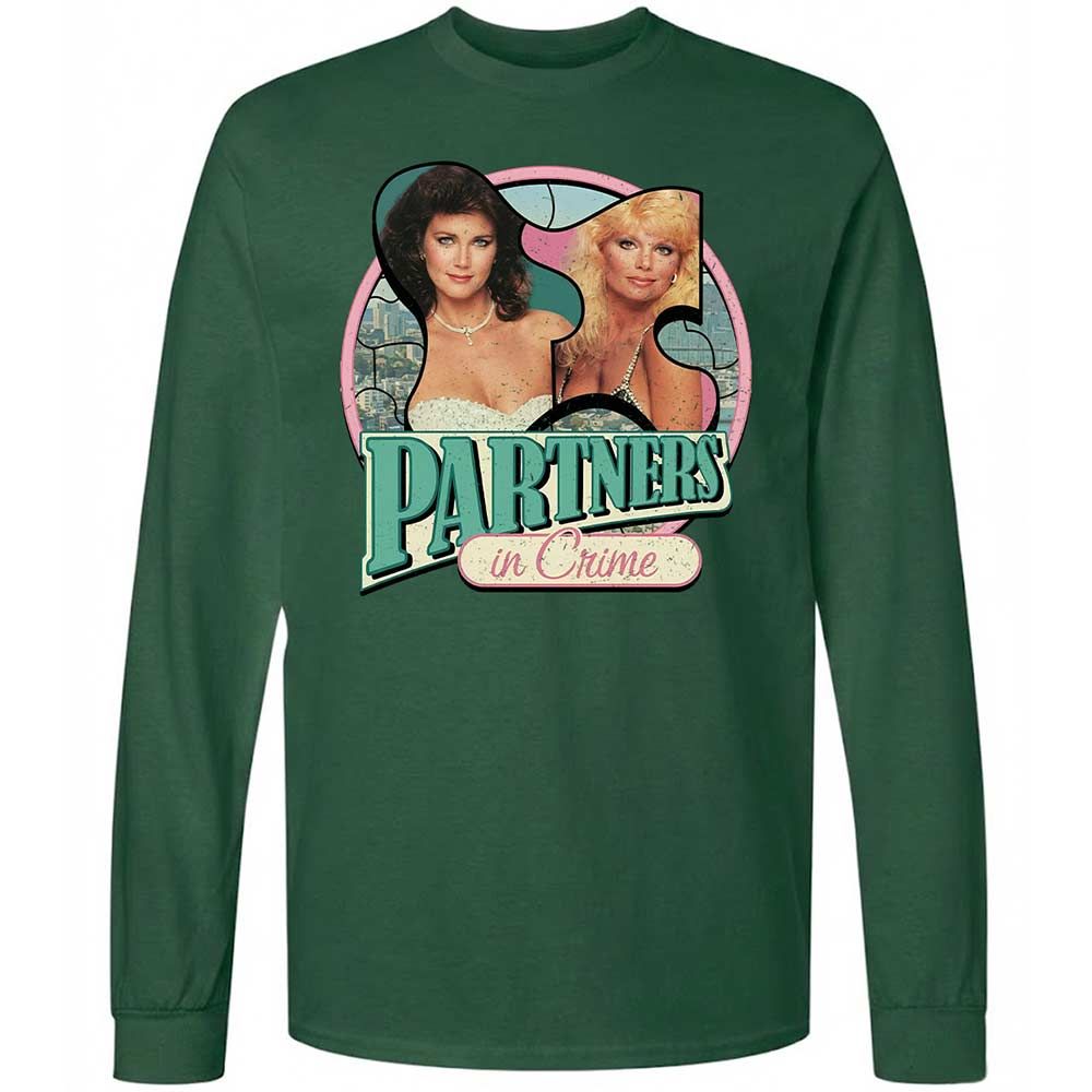 Long Sleeve T-Shirt - C1F7FWRV - Forest Green - 14