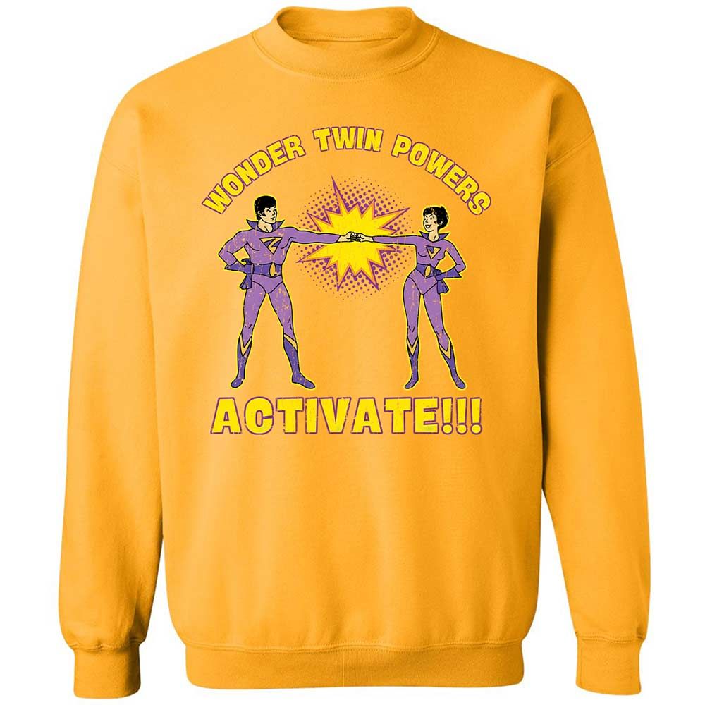 Classic Unisex Sweatshirt - F7F3AXMN - Gold - 14