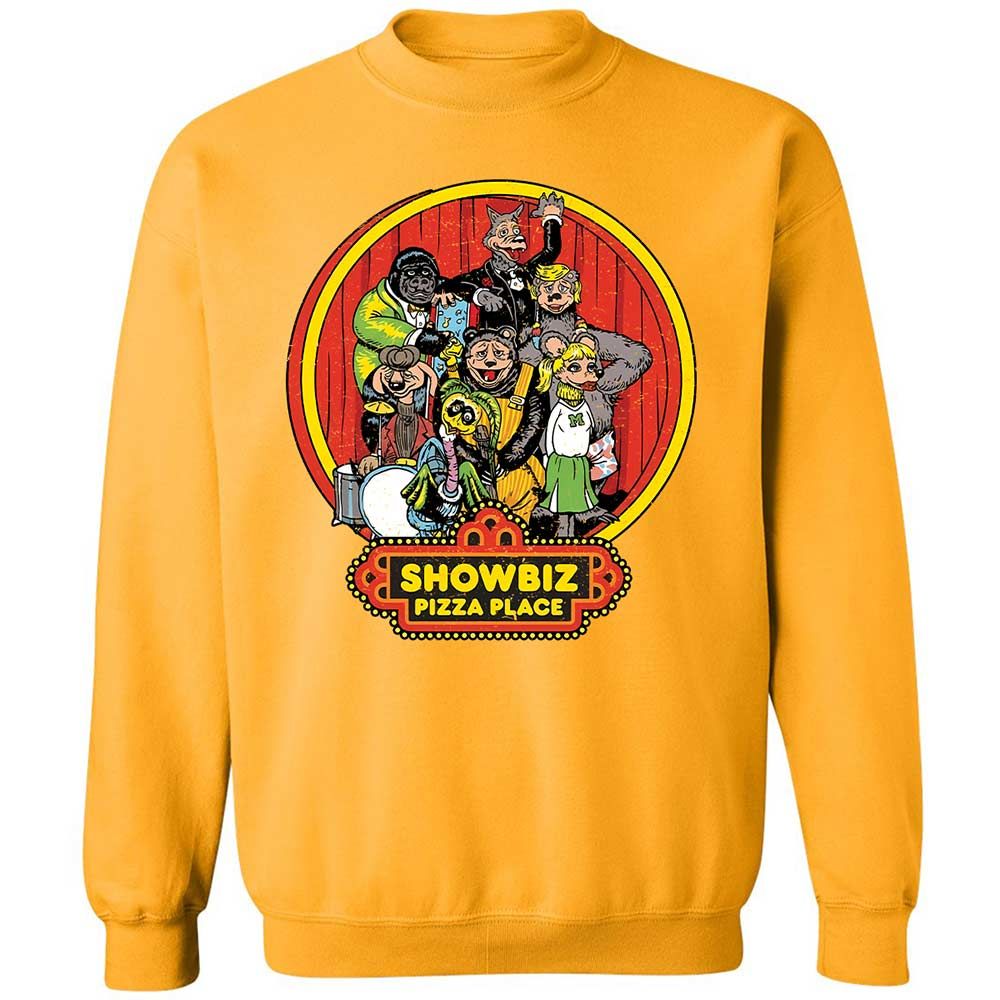 Classic Unisex Sweatshirt - 4JBKBT6K - Gold - 14