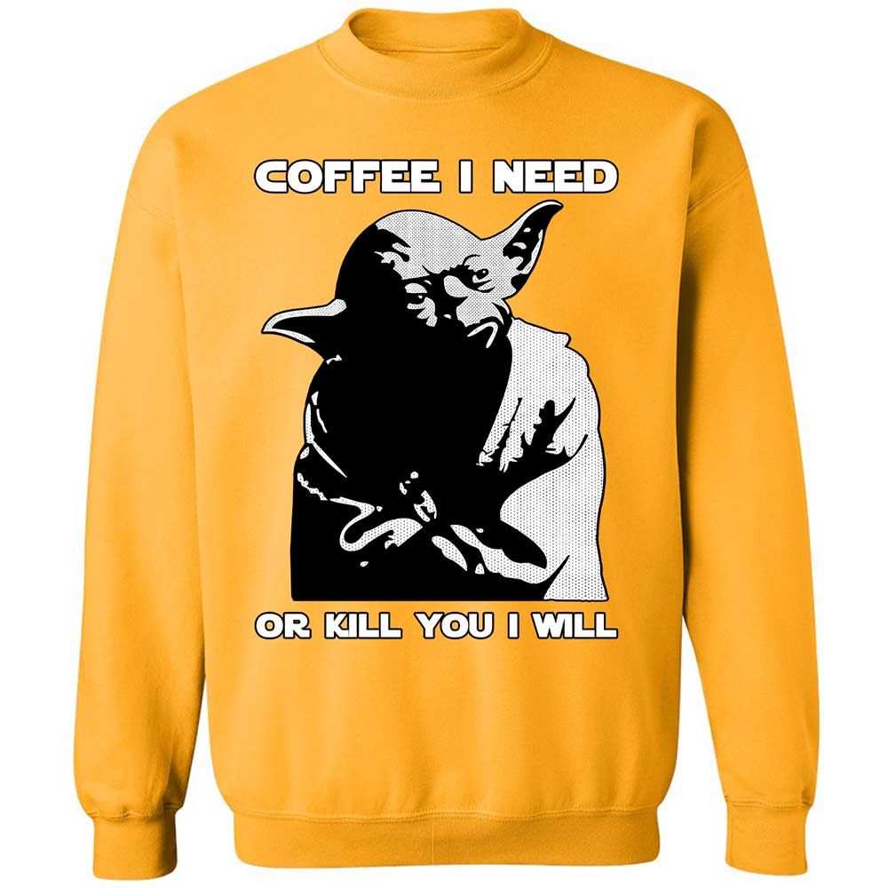 Coffee I Need - Gold - 14