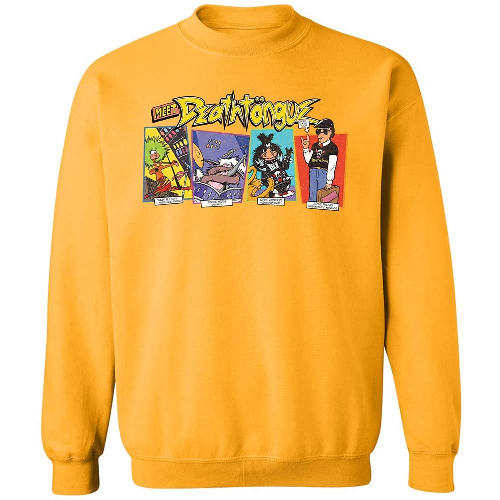 Classic Unisex Sweatshirt - K5H617G9 - Gold - 14