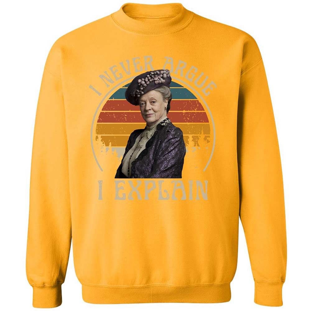 Classic Unisex Sweatshirt - QZM6DWHG - Gold - 14