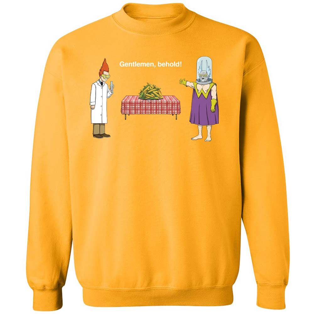 Classic Unisex Sweatshirt - BTMBFJ5P - Gold - 14