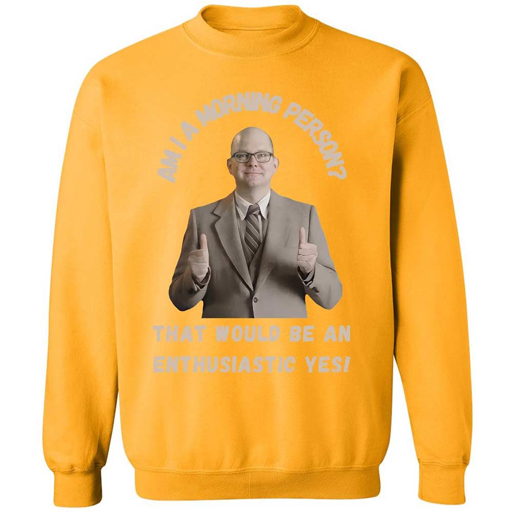 Classic Unisex Sweatshirt - L5XUES1G - Gold - 14