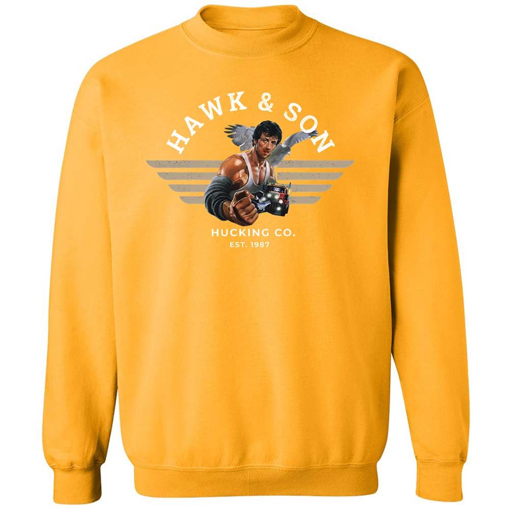 Classic Unisex Sweatshirt - 21AGY1HR - Gold - 14