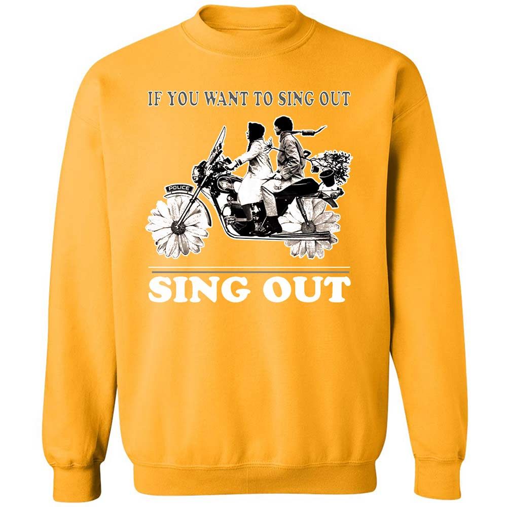 If you want to sing out, sing out - Gold - 14