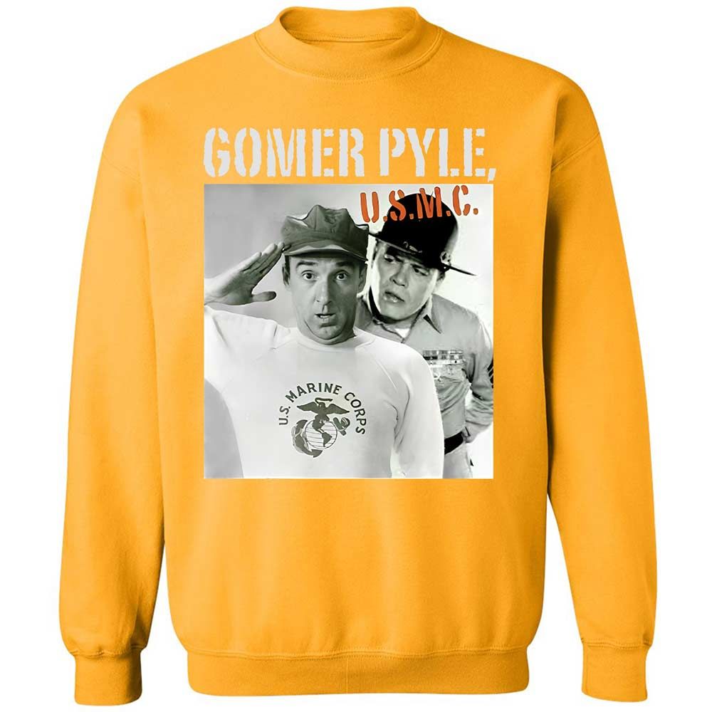 Classic Unisex Sweatshirt - DQLG888F - Gold - 14