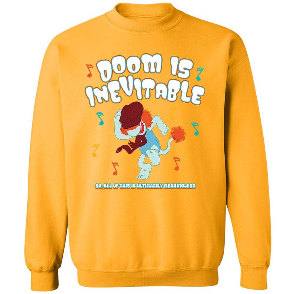 Classic Unisex Sweatshirt - BJM56HHD - Gold - 14