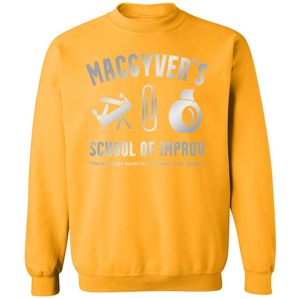 Classic Unisex Sweatshirt - 1WMKJDHV - Gold - 14