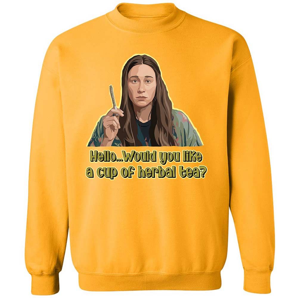 Classic Unisex Sweatshirt - V56CKU68 - Gold - 14