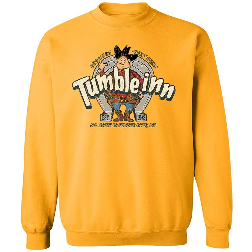 Classic Unisex Sweatshirt - 7A5MUJ5Q - Gold - 14