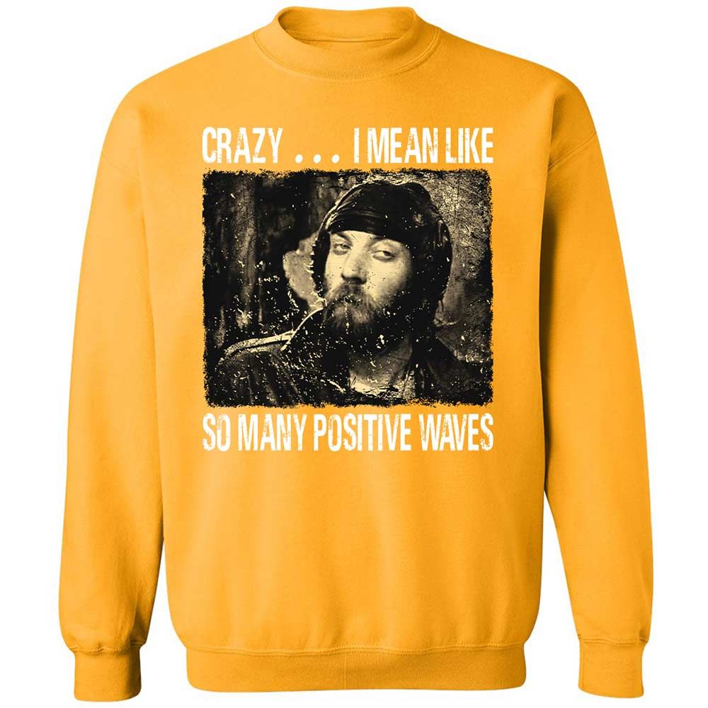 Many positive waves - Gold - 14