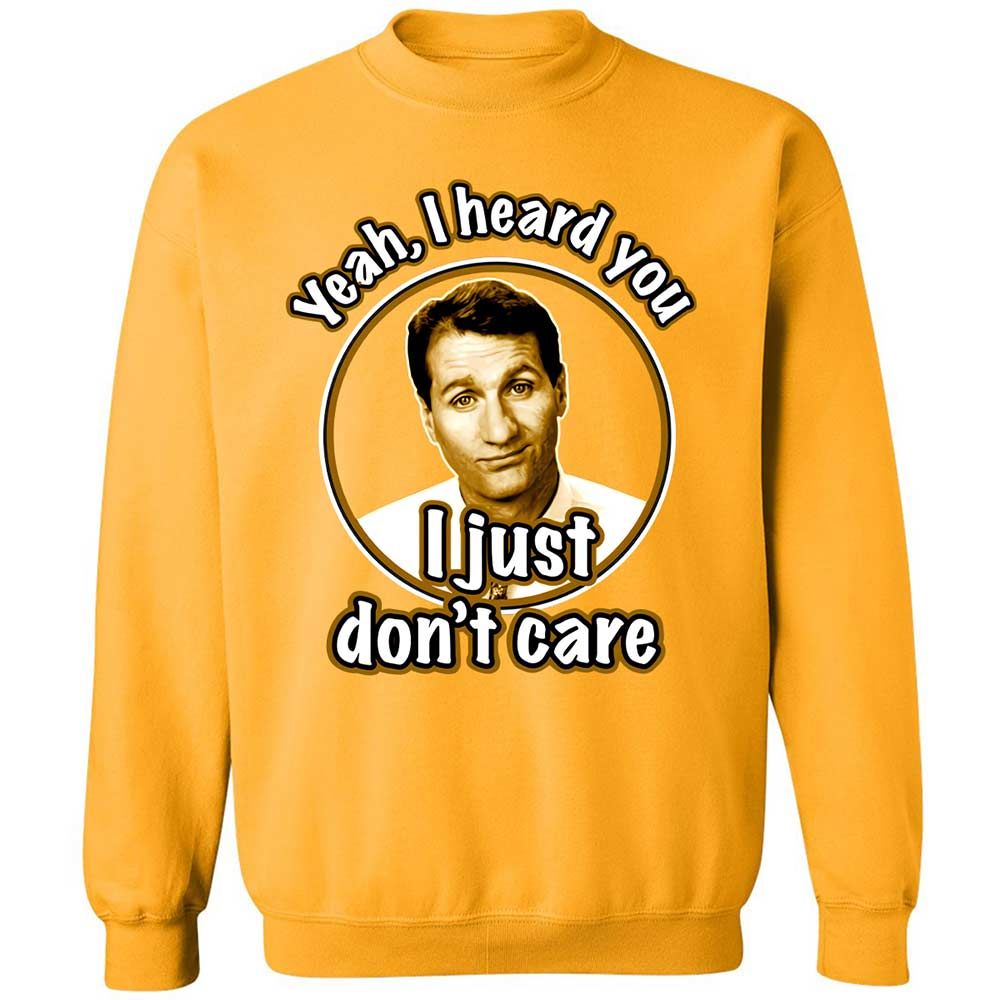 Classic Unisex Sweatshirt - TT7LNZ2U - Gold - 14