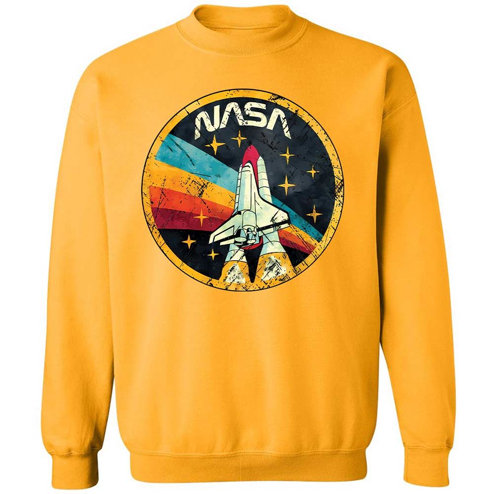 USA Space Agency Vintage Colors - Gold - 14