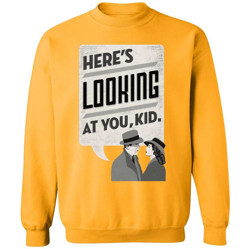 Here's Looking at You Kid - Gold - 14