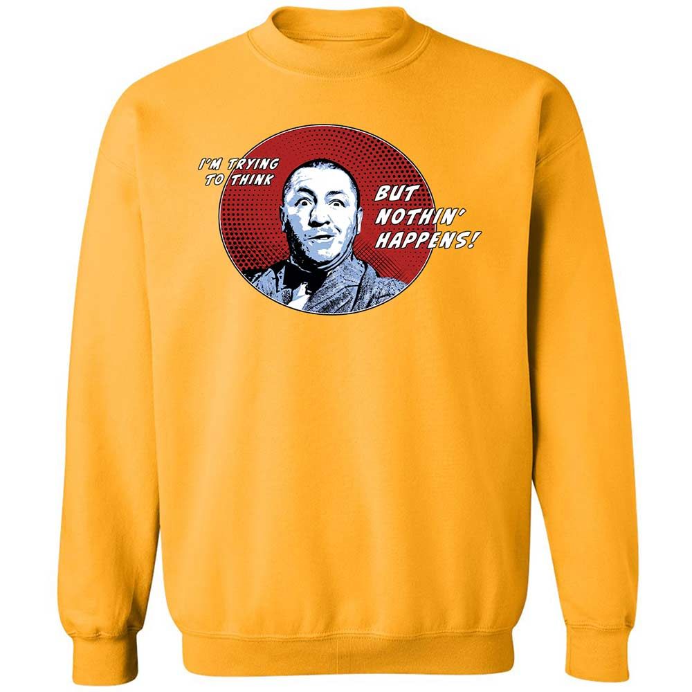Classic Unisex Sweatshirt - S6EETZLS - Gold - 14
