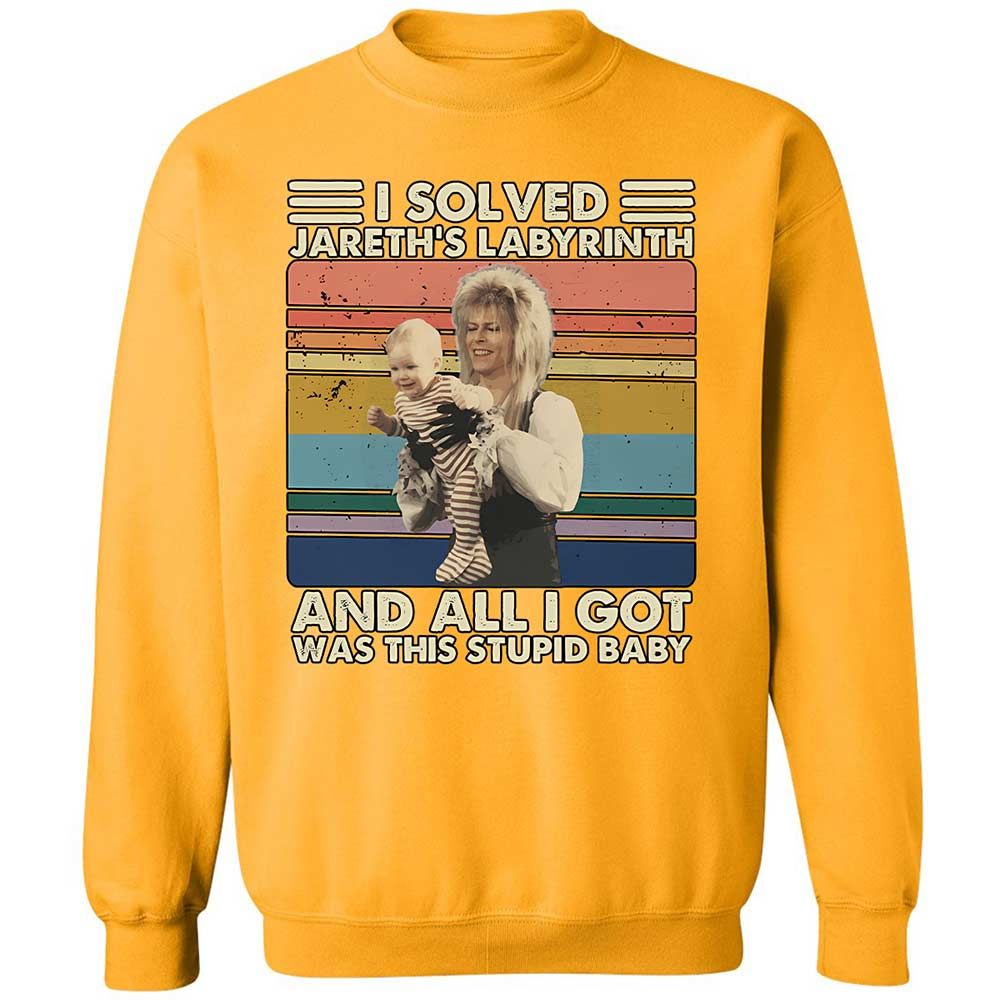 Classic Unisex Sweatshirt - RYE28MEB - Gold - 14