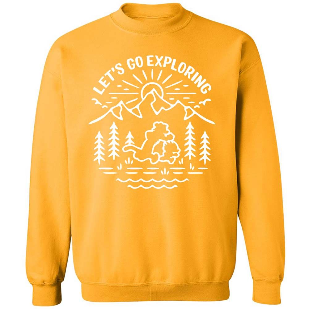Classic Unisex Sweatshirt - TV47FCJG - Gold - 14