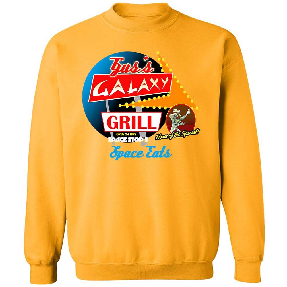 Classic Unisex Sweatshirt - ZPAU99EM - Gold - 14
